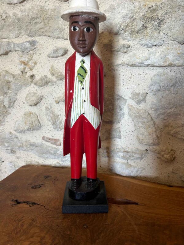 Statue Colon en Bois – Image 3